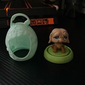 Littlest Pet Shop St. Bernard McDonald’s toy